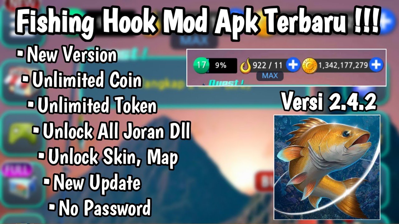 4300 Mod Apk Game Kail Pancing  Latest Free