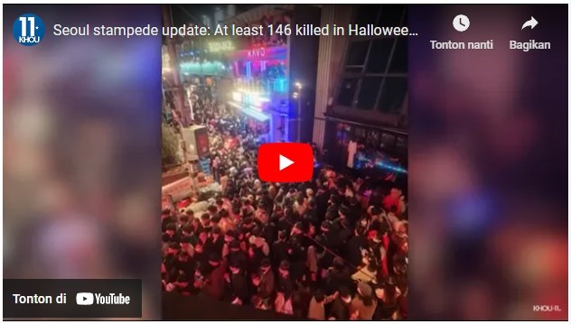 (Leaked) Link New Videos Itaewon Halloween Stampede Accident Videos in Seoul South Korea Viral Twitter