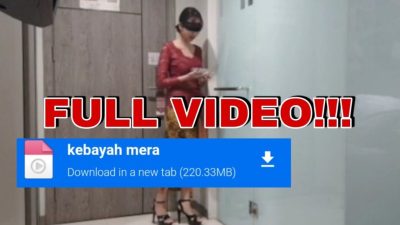 Full New Video Link Menit Wanita Kebaya Merah Viral Di Tiktok Dan